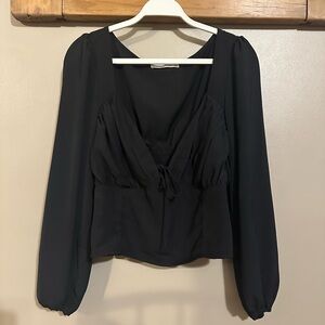 Abercrombie & Fitch Black Blouse